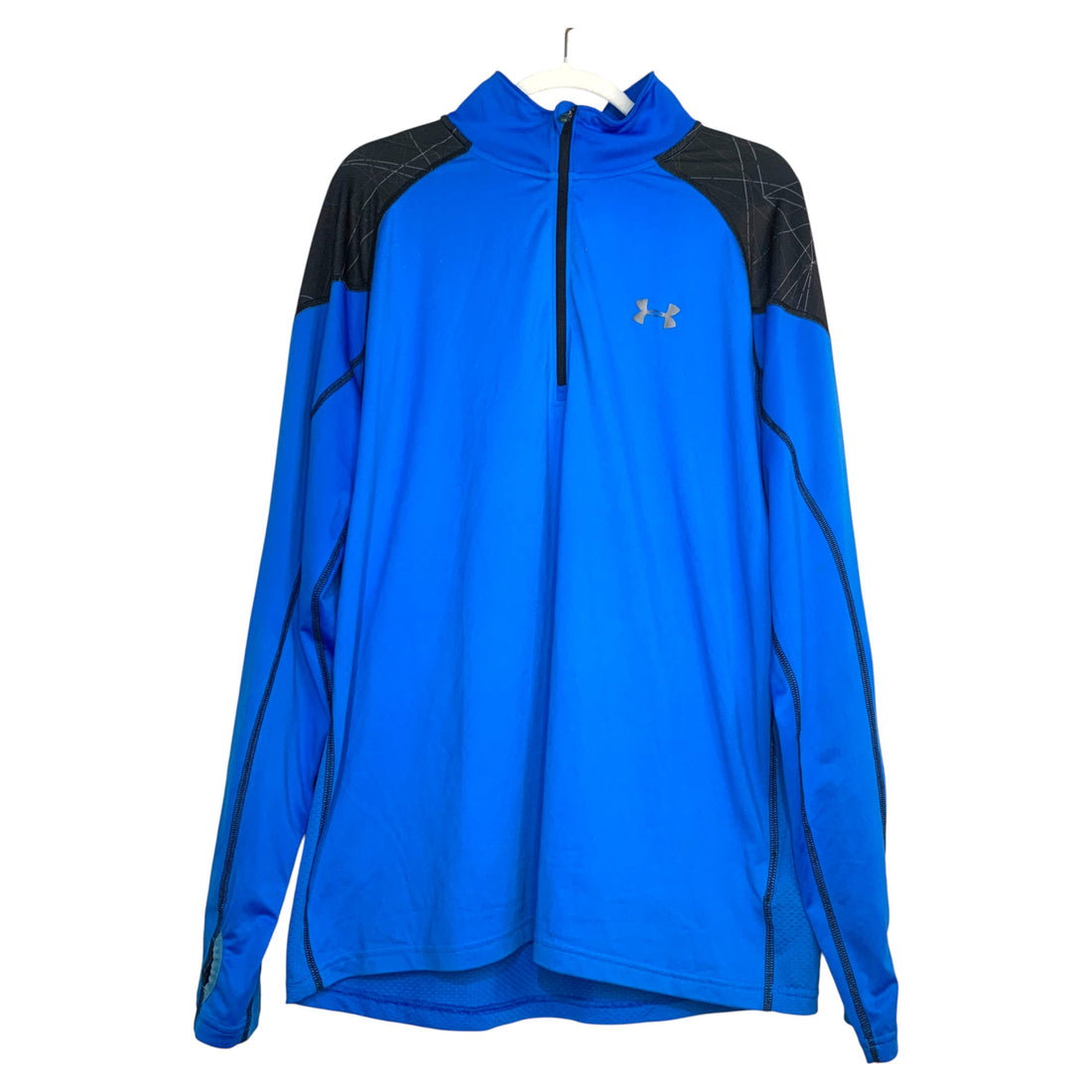 SUDADERA UNDER ARMOUR AZUL ELÉCTRICO