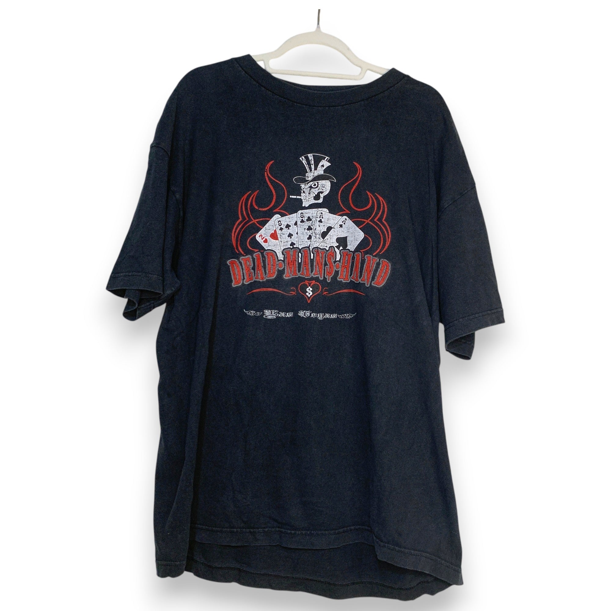 CAMISETA DEAD MAN'S HAND LAS VEGAS NEGRO TALLA XL