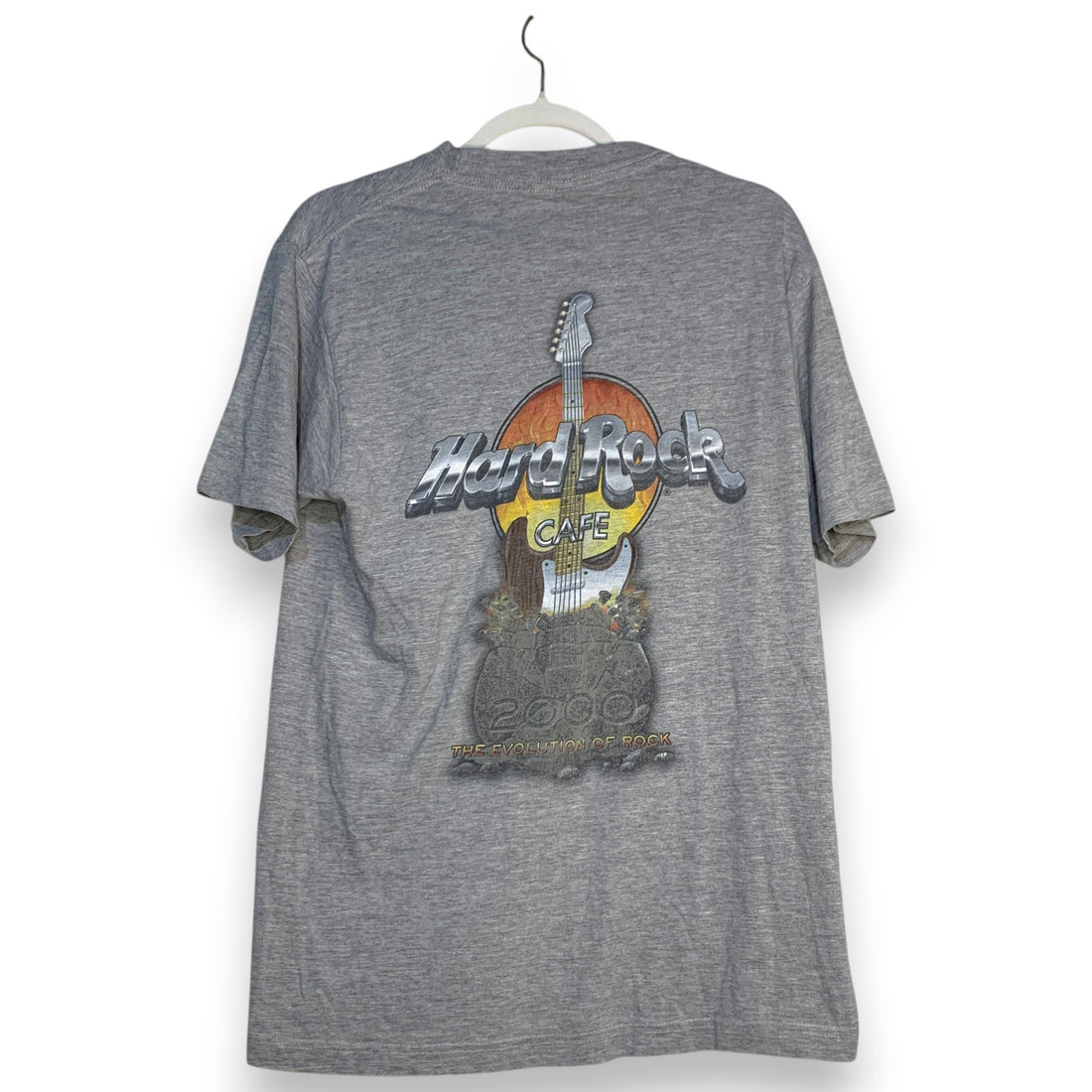 CAMISETA HARD ROCK CAFE PARIS 2000 "THE EVOLUTION OF ROCK"