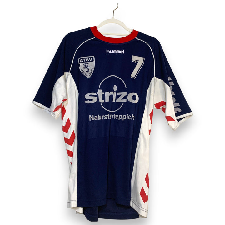 CAMISETA HUMMEL ATSV STOCKE LSDORF 7 AZUL MARINO TALLA XL