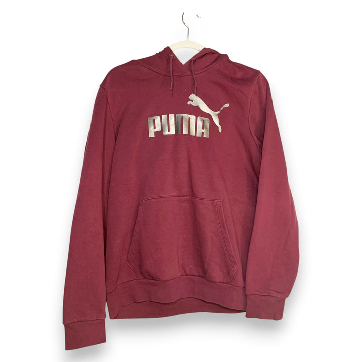 SUDADERA PUMA BURDEOS