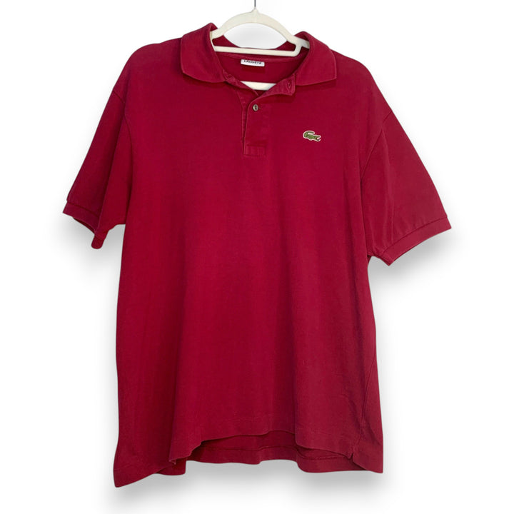 POLO LACOSTE BURDEOS TALLA M