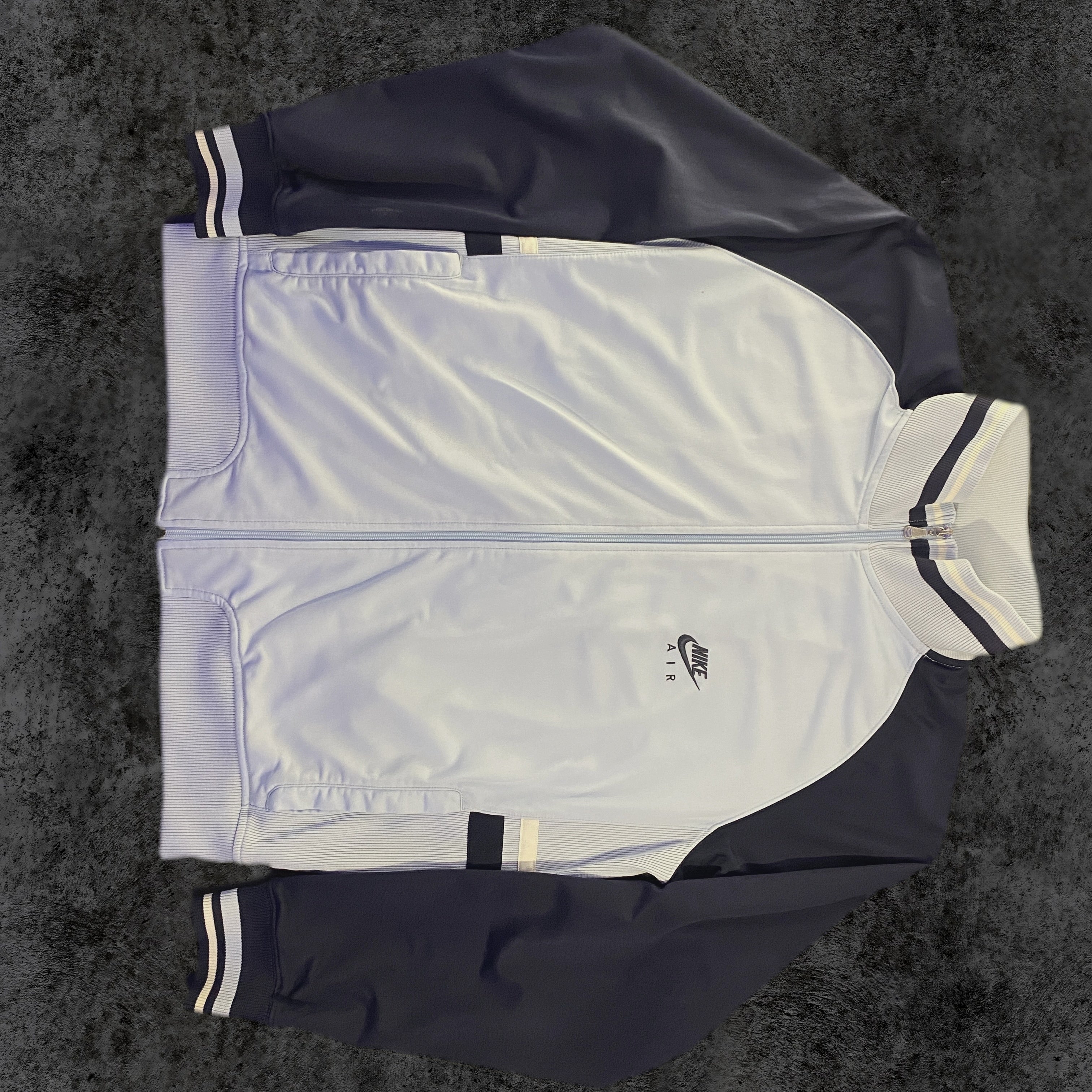 Chaqueta Nike Vintage Air Cremallera Azul