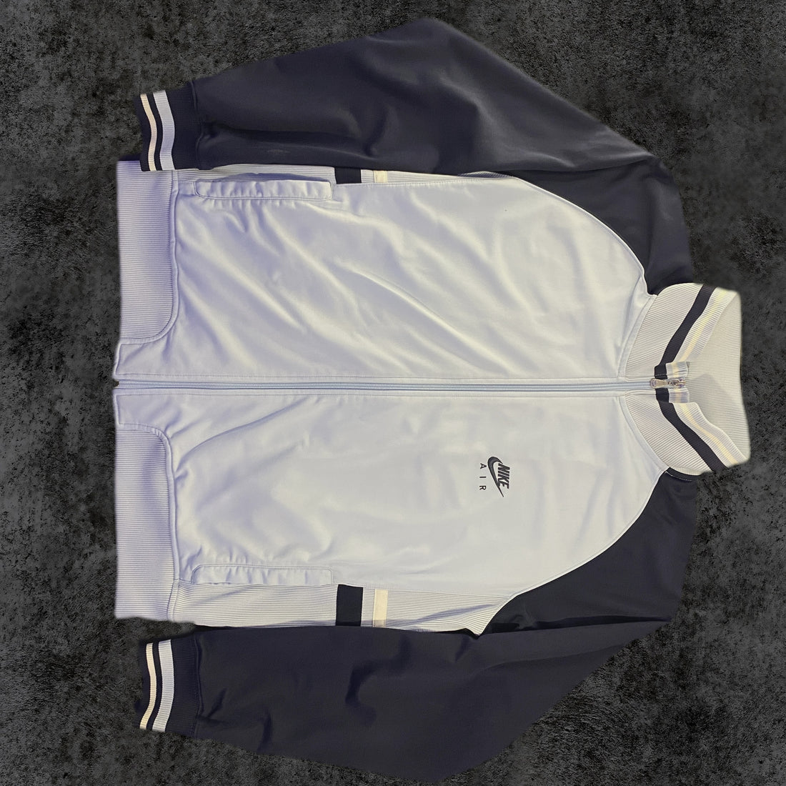 Chaqueta Nike Vintage Air Cremallera Azul
