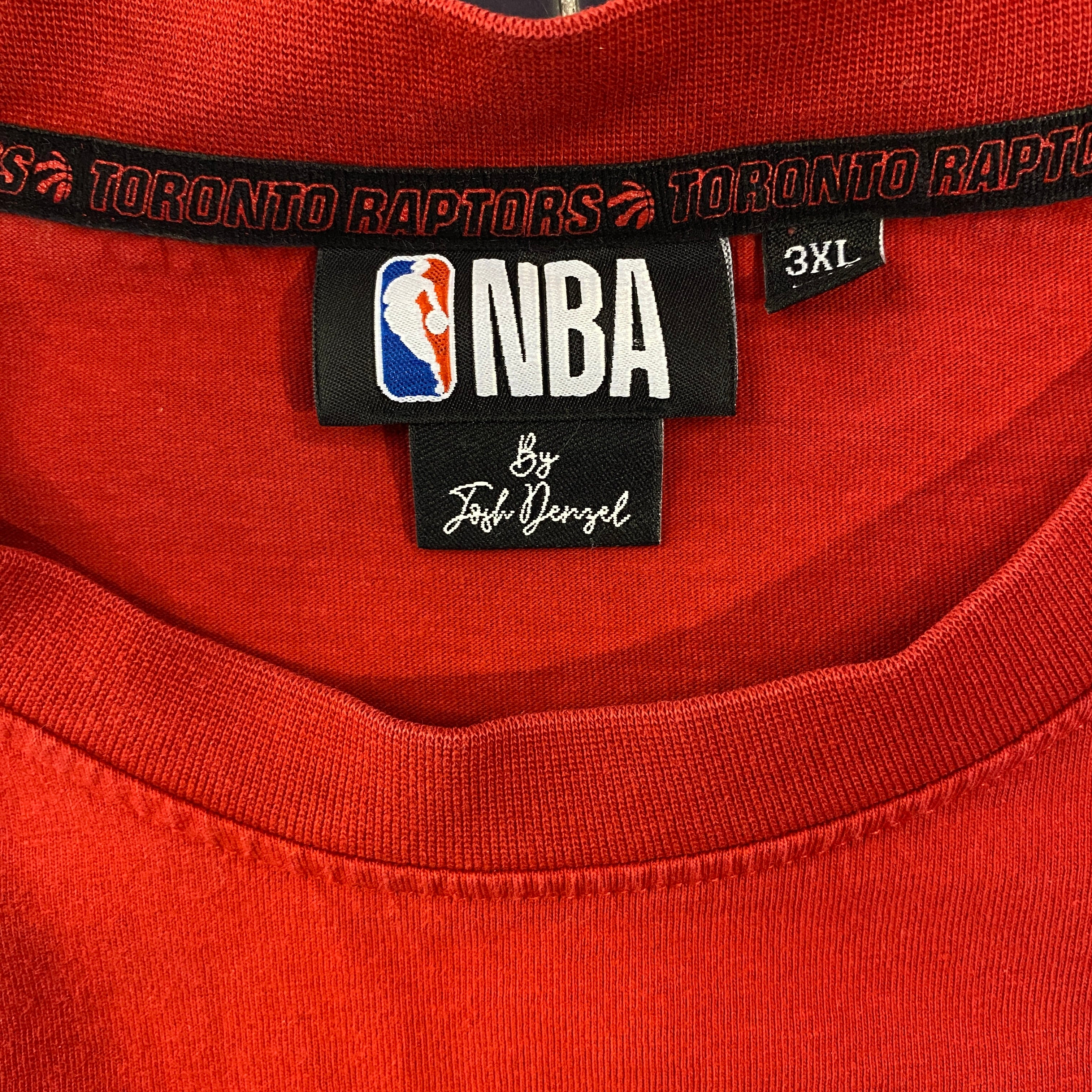 Camiseta NBA Raptors detalle