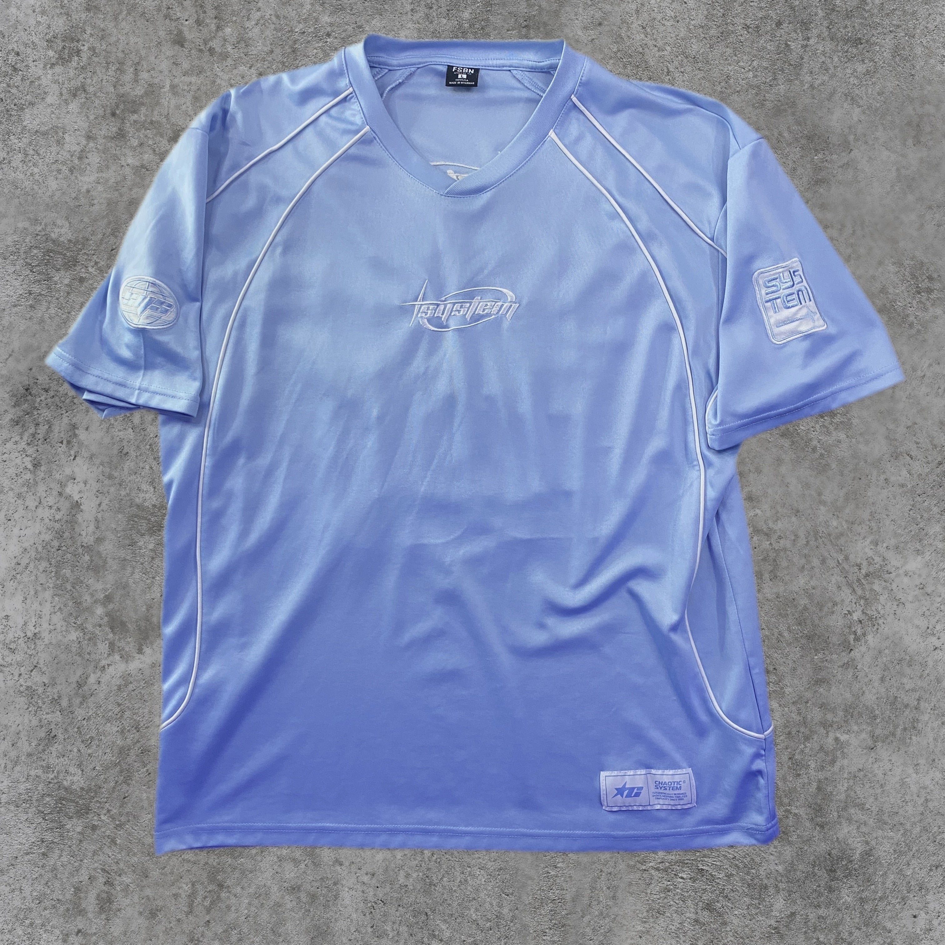 Camiseta FSBN Jersey Y2K Número 88 Azul