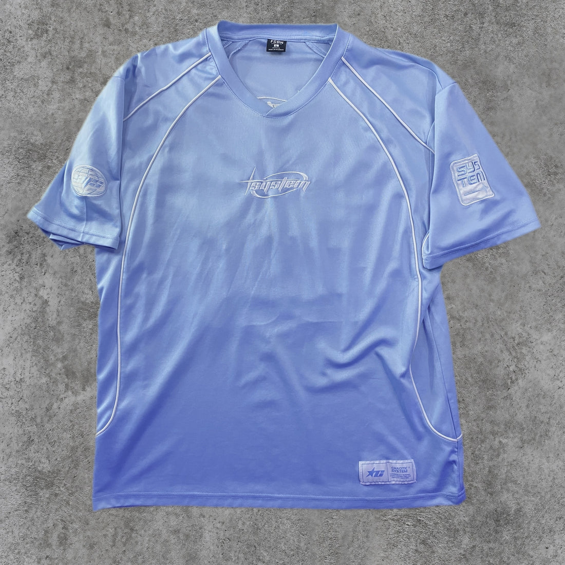 Camiseta FSBN Jersey Y2K Número 88 Azul