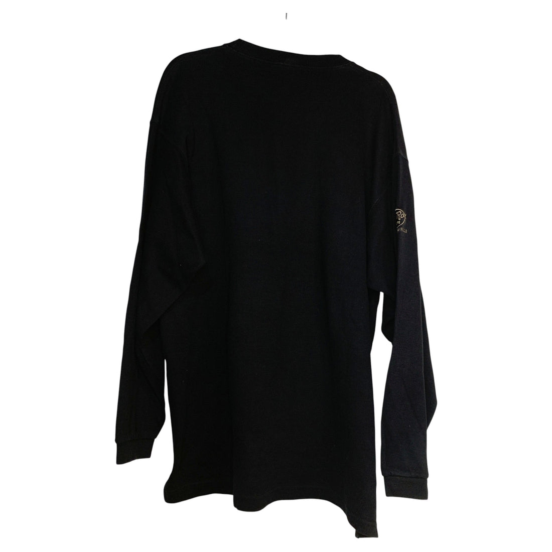 SUDADERA HARD ROCK NEGRO CON RAYAS