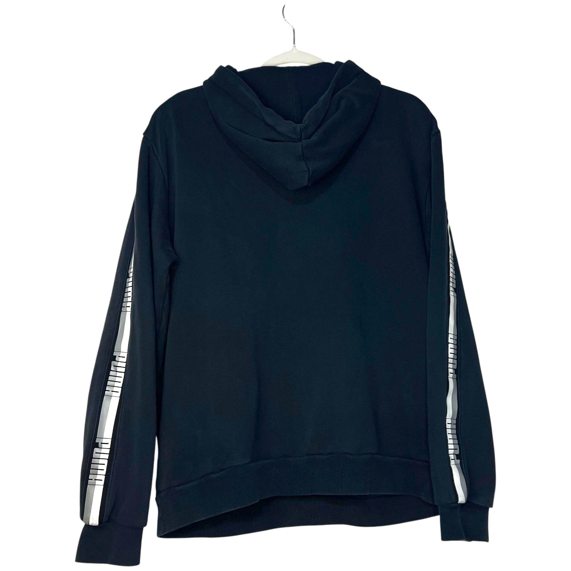 SUDADERA CON CAPUCHA PUMA NEGRO