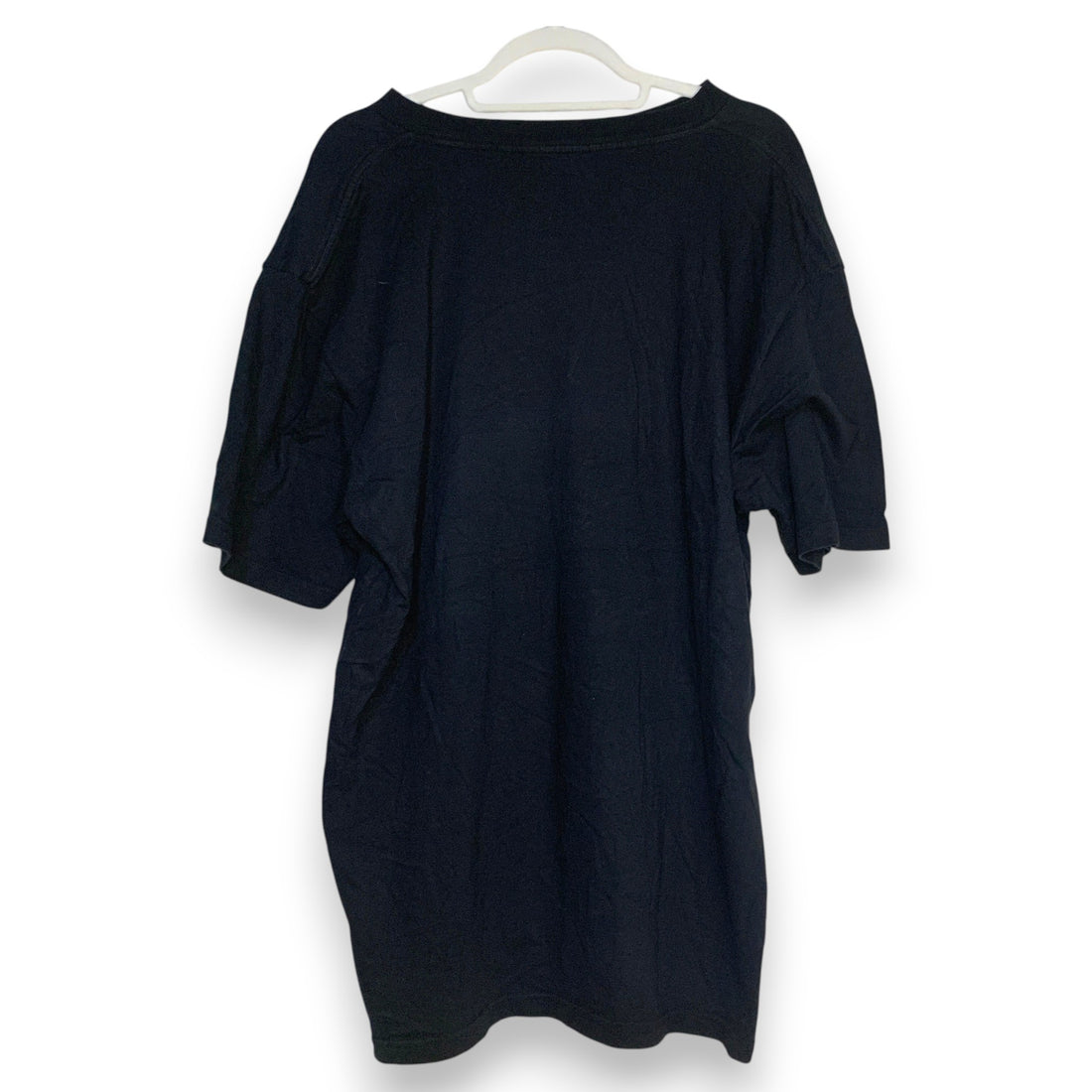 CAMISETA CARHARTT WIP LOGO ONDAS NEGRO OVERSIZE TALLA XXL