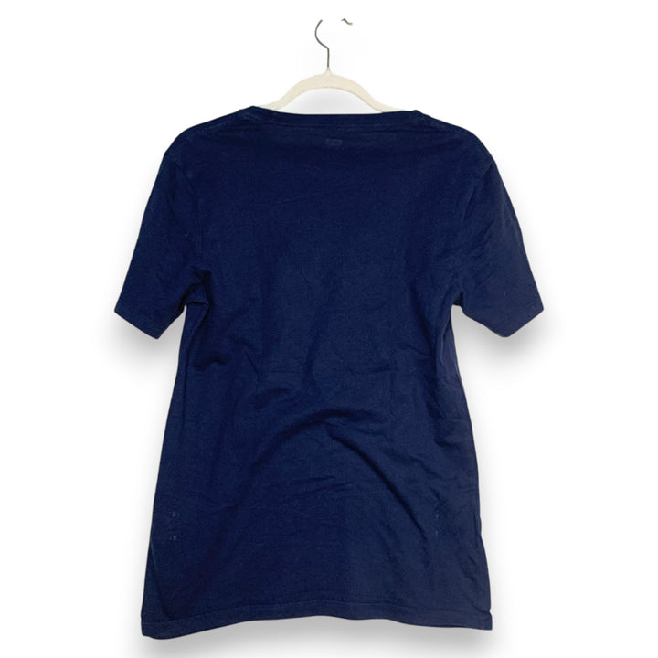 CAMISETA LEVI'S LOGO BOX NARANJA AZUL MARINO TALLA S