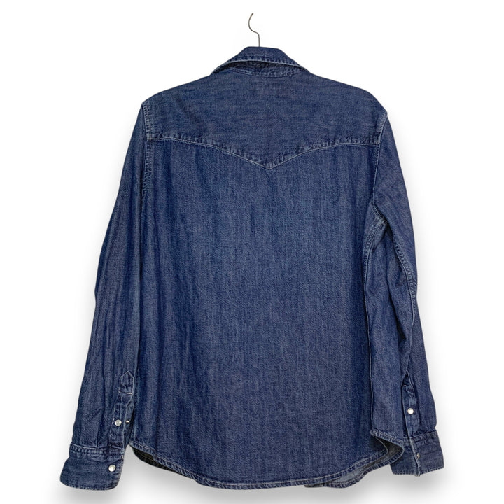 CAMISA LEVI'S DENIM WESTERN AZUL MEDIO TALLA L