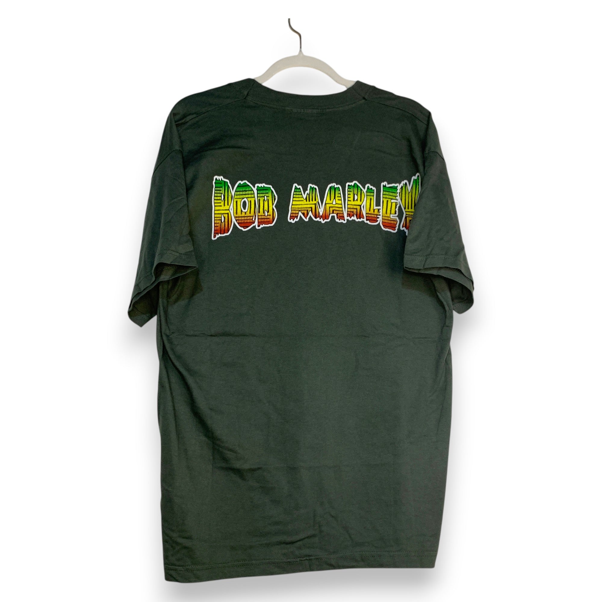 CAMISETA WMB "BOB MARLEY" VERDE OSCURO L