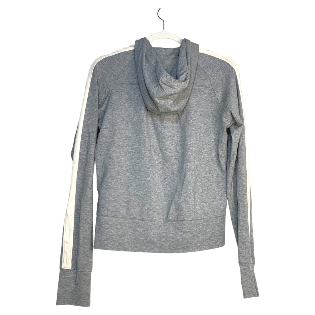 CHAQUETA NIKE GRIS CLARO CON BLANCO