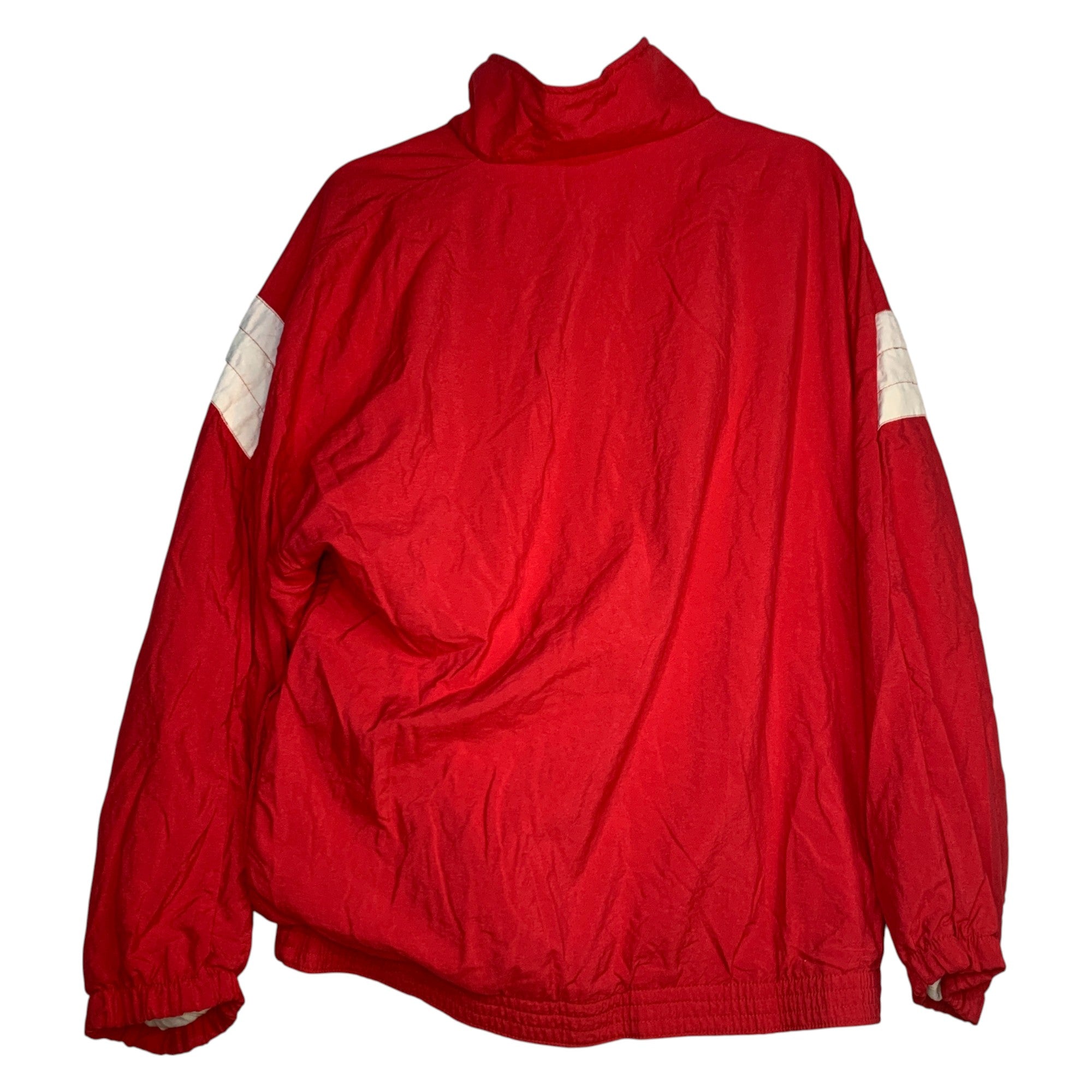 SUDADERA DEPORTIVA WINSTON ROJO CON BLANCO