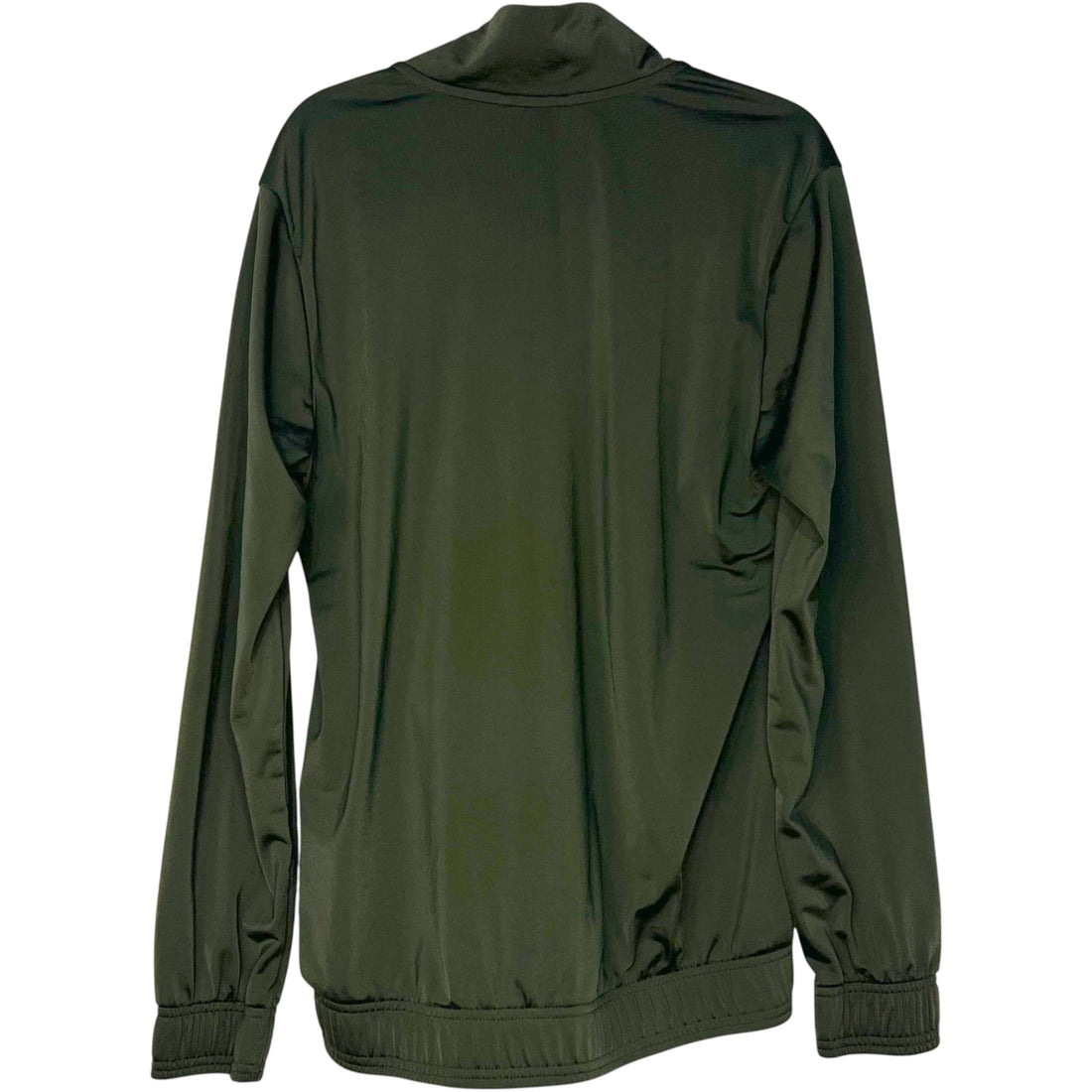 CHAQUETA PUMA VERDE OSCURO CON PANEL NEGRO