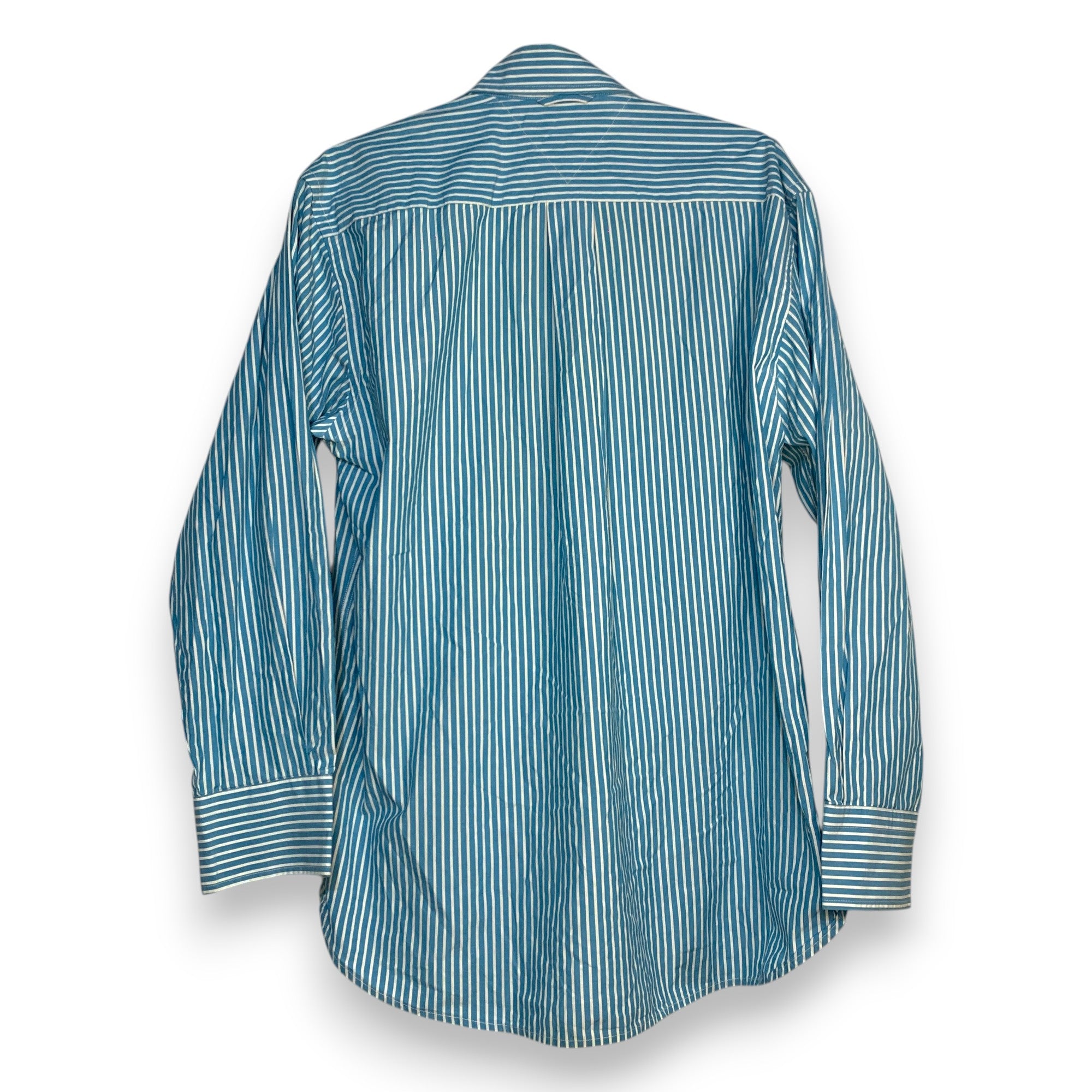 CAMISA TOMMY HILFIGER OXFORD RAYAS AZUL-CLARO TALLA M