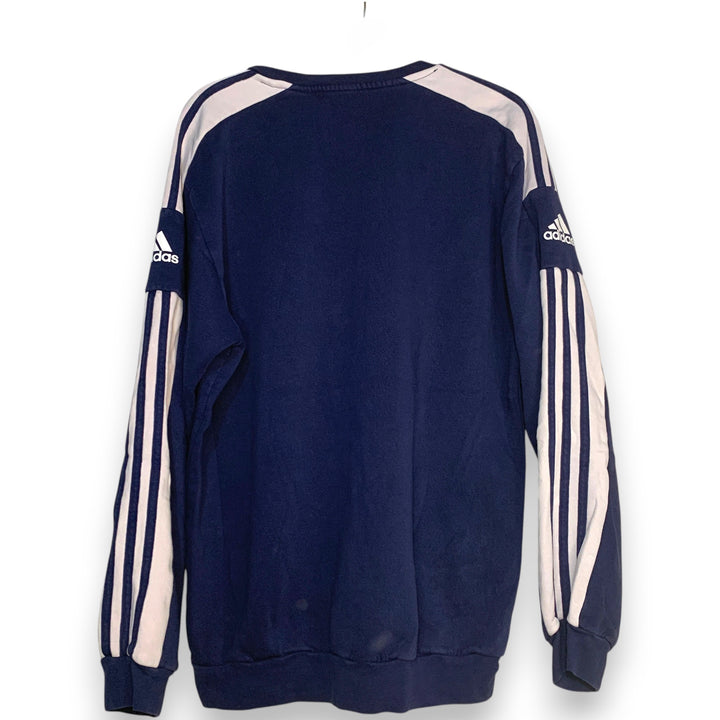 SUDADERA ADIDAS NAVY & WHITE TALLA XL