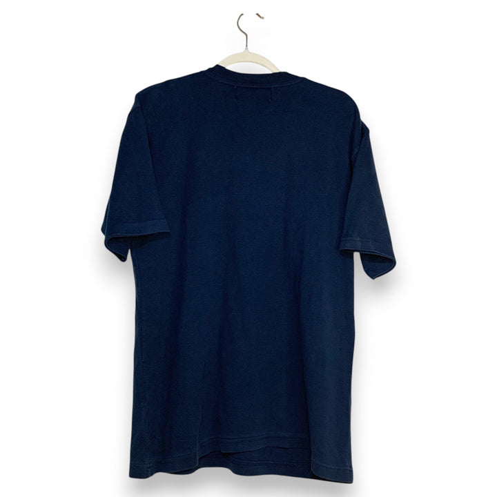 CAMISETA VINTAGE "GREENLAND" BORDADA AZUL MARINO TALLA L/XL