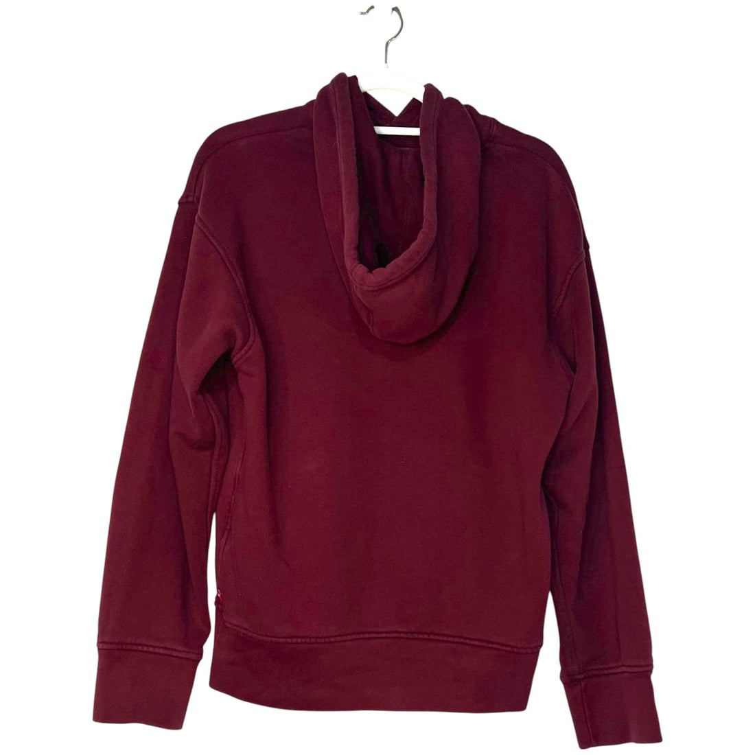 SUDADERA LEVI'S CON CAPUCHA BURDEOS VINTAGE