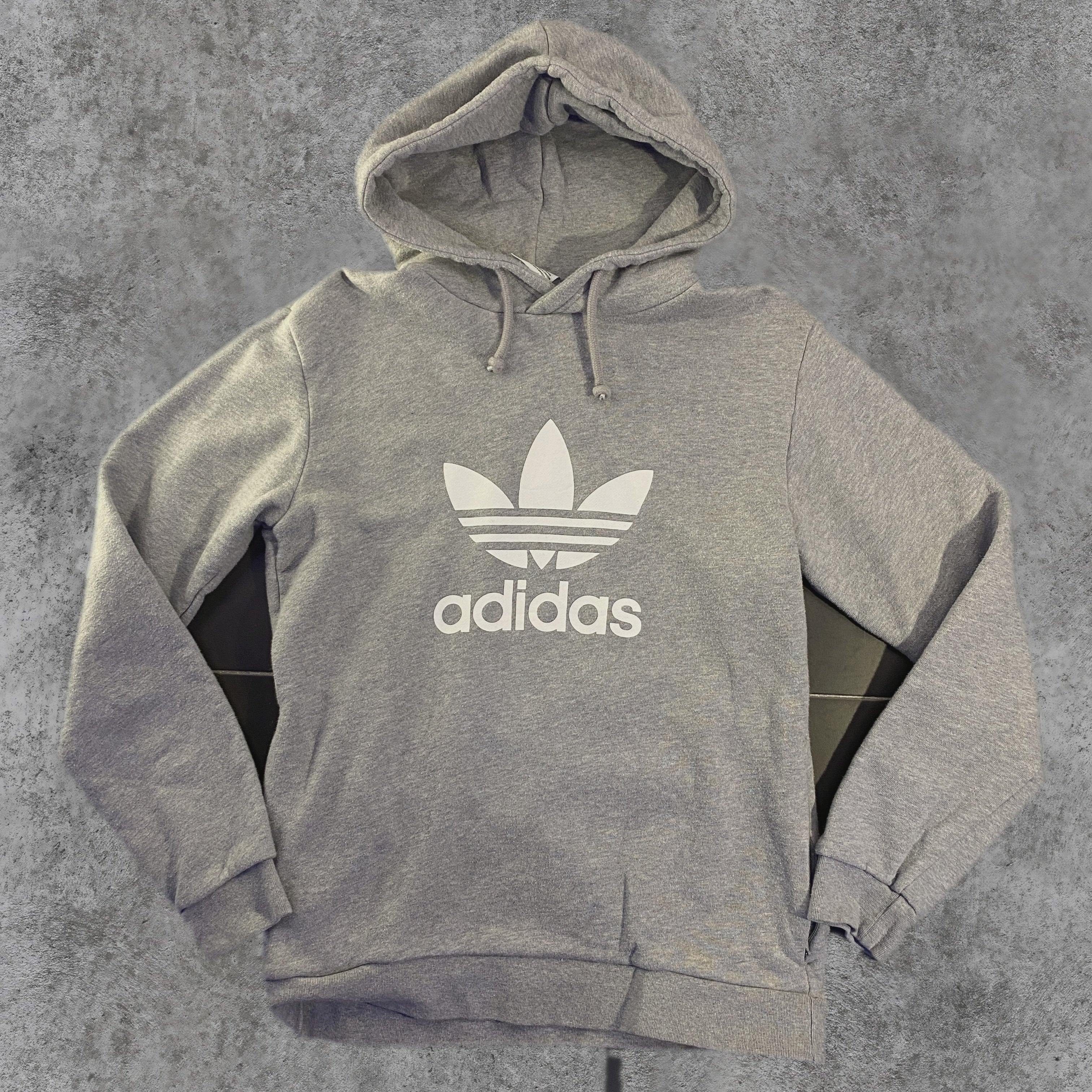Sudadera adidas Originals Trefoil gris - frontal
