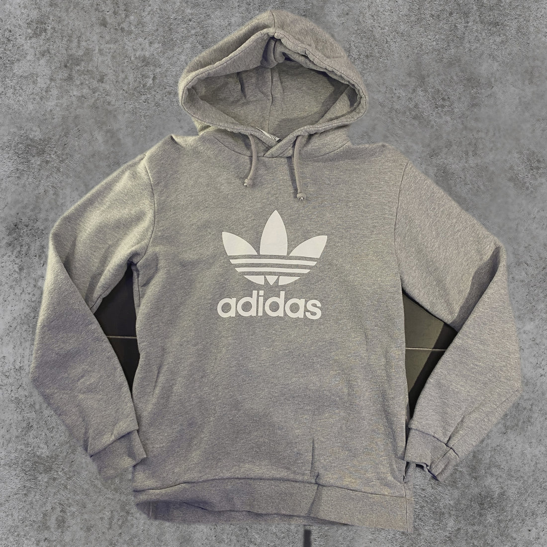 Sudadera adidas Originals Trefoil gris - frontal