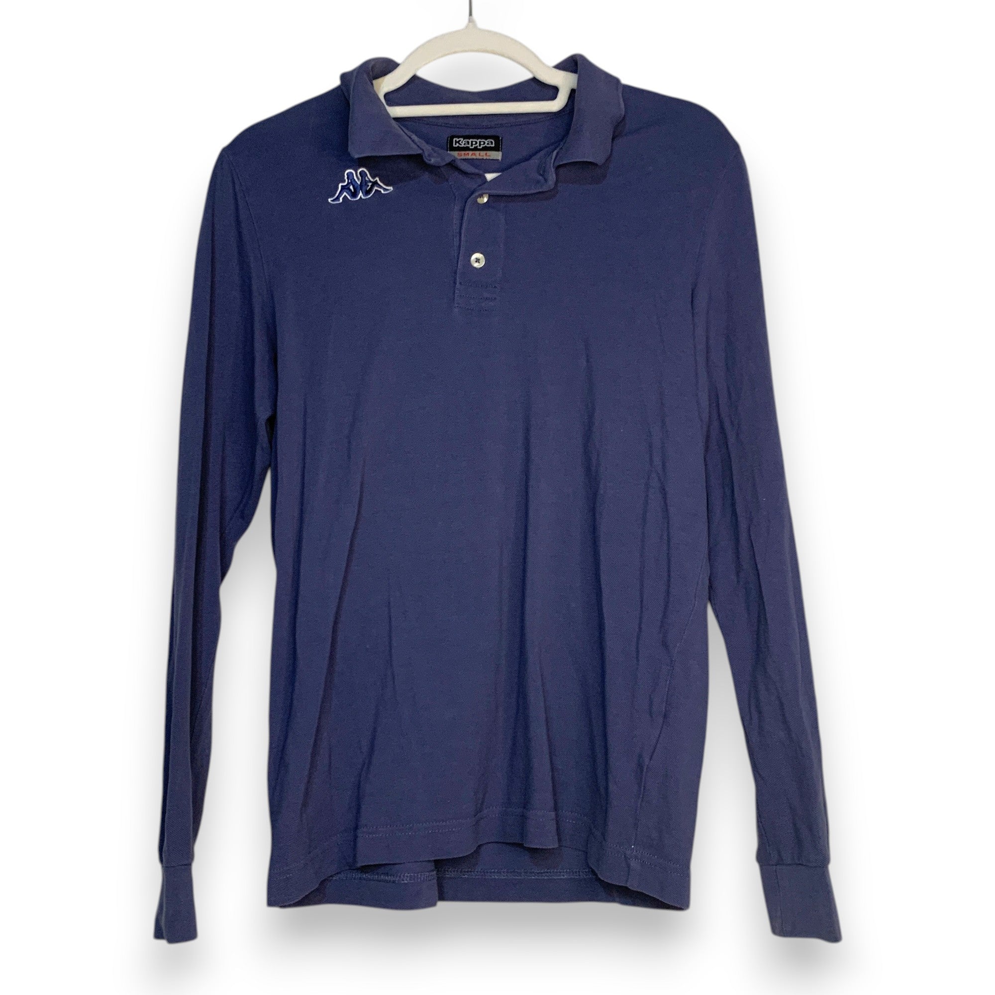 POLO KAPPA AZUL MARINO LARGO MANGA LARGA TALLA SMALL