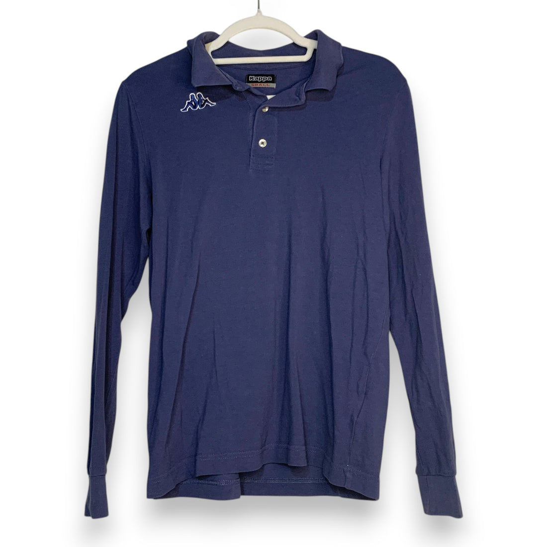 POLO KAPPA AZUL MARINO LARGO MANGA LARGA TALLA SMALL