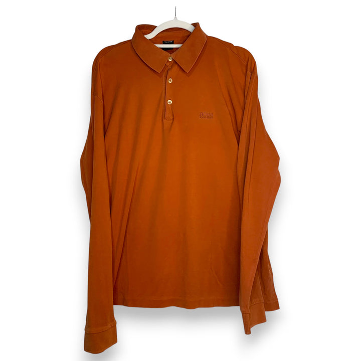 POLO HUGO BOSS NARANJA CLARO TALLA L