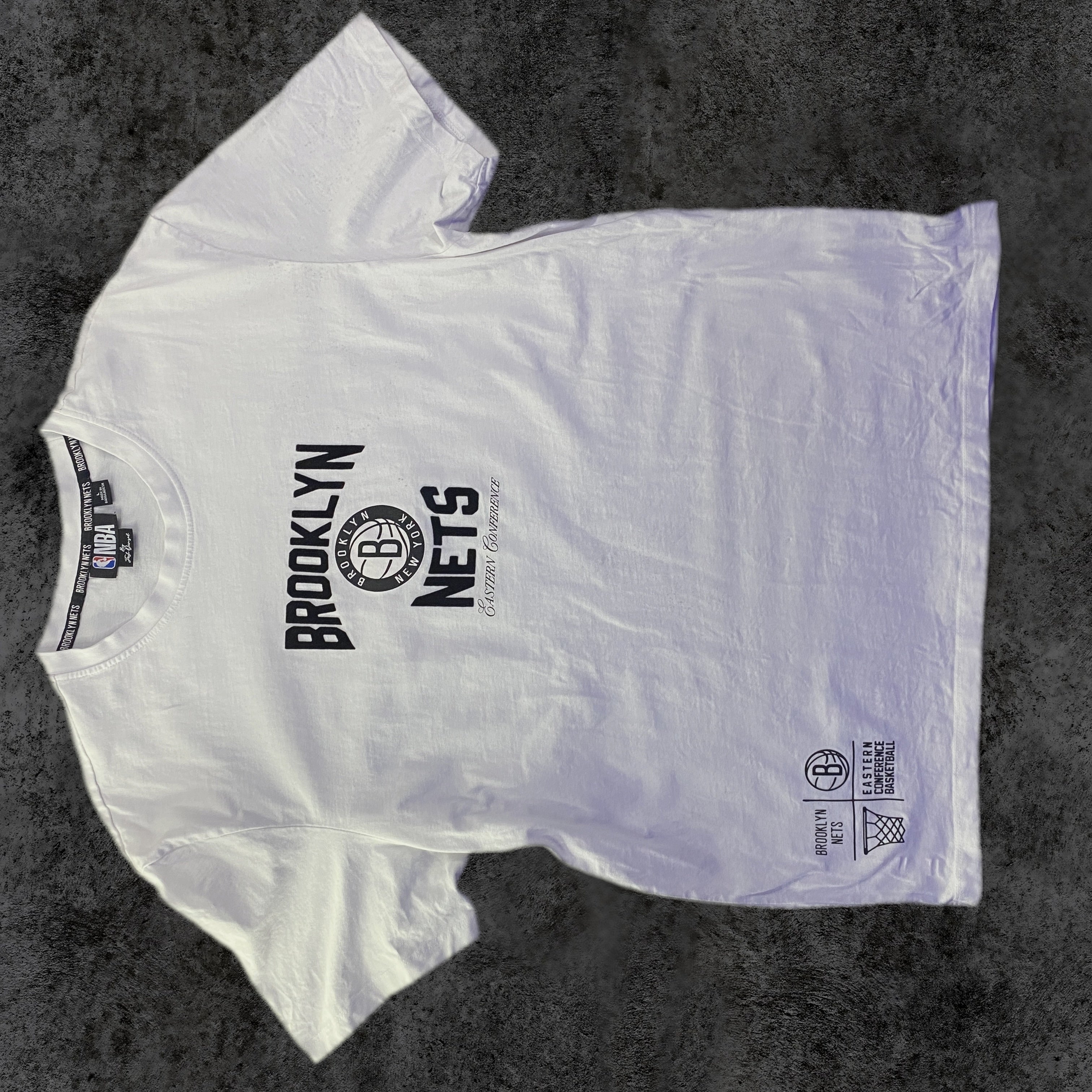 Camiseta NBA Brooklyn Nets blanca frontal