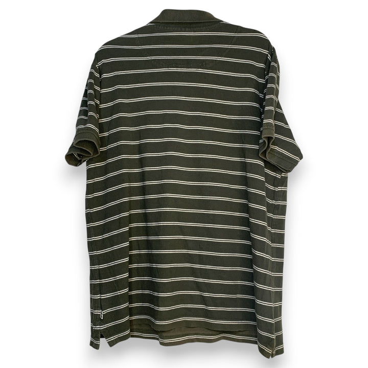 POLO TIMBERLAND VERDE OSCURO Y BLANCO TALLA XL