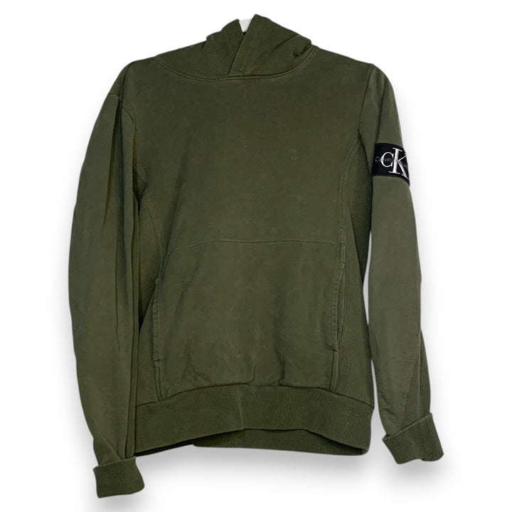 SUDADERA CALVIN KLEIN JEANS VERDE BOSQUE TALLA M