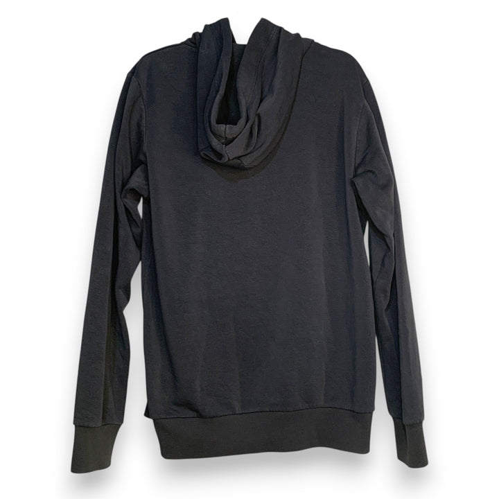 SUDADERA REEBOK GRIS MELANGE & NARANJA TALLA M