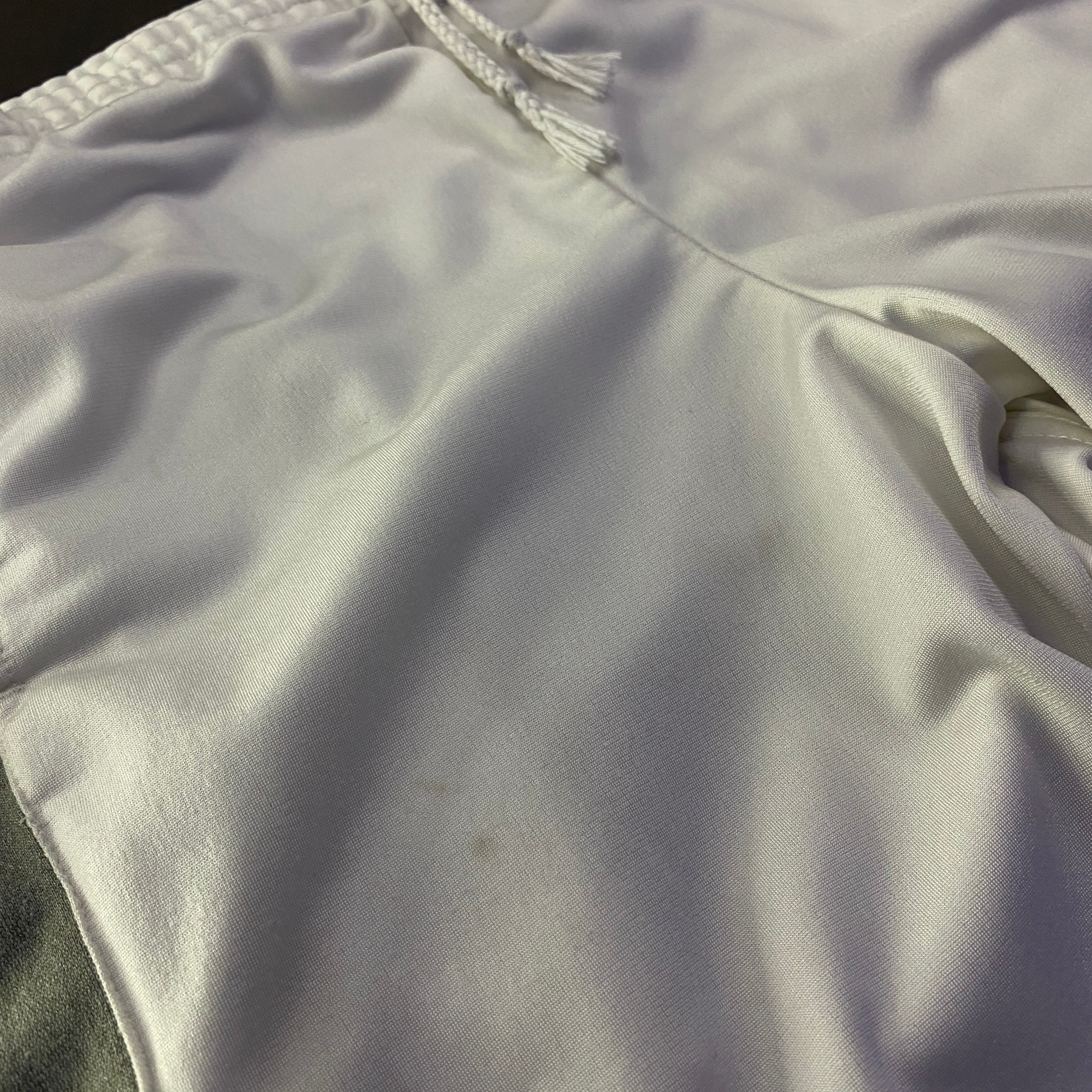 Pantalón adidas Originals Vintage Poppers Tres Bandas Blanco y Gris