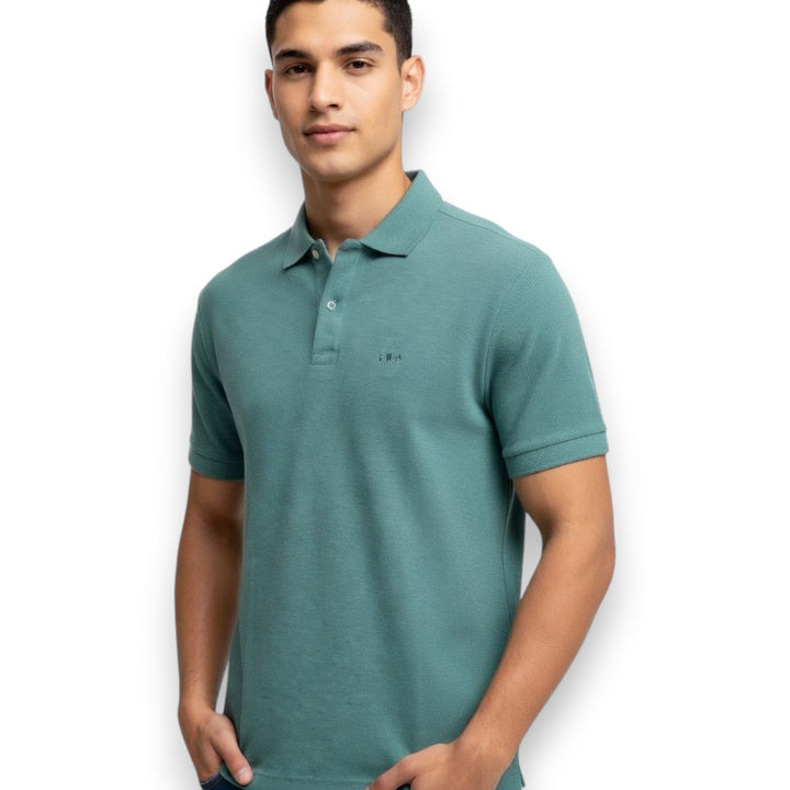 POLO FILA VERDE OSCURO TALLA M