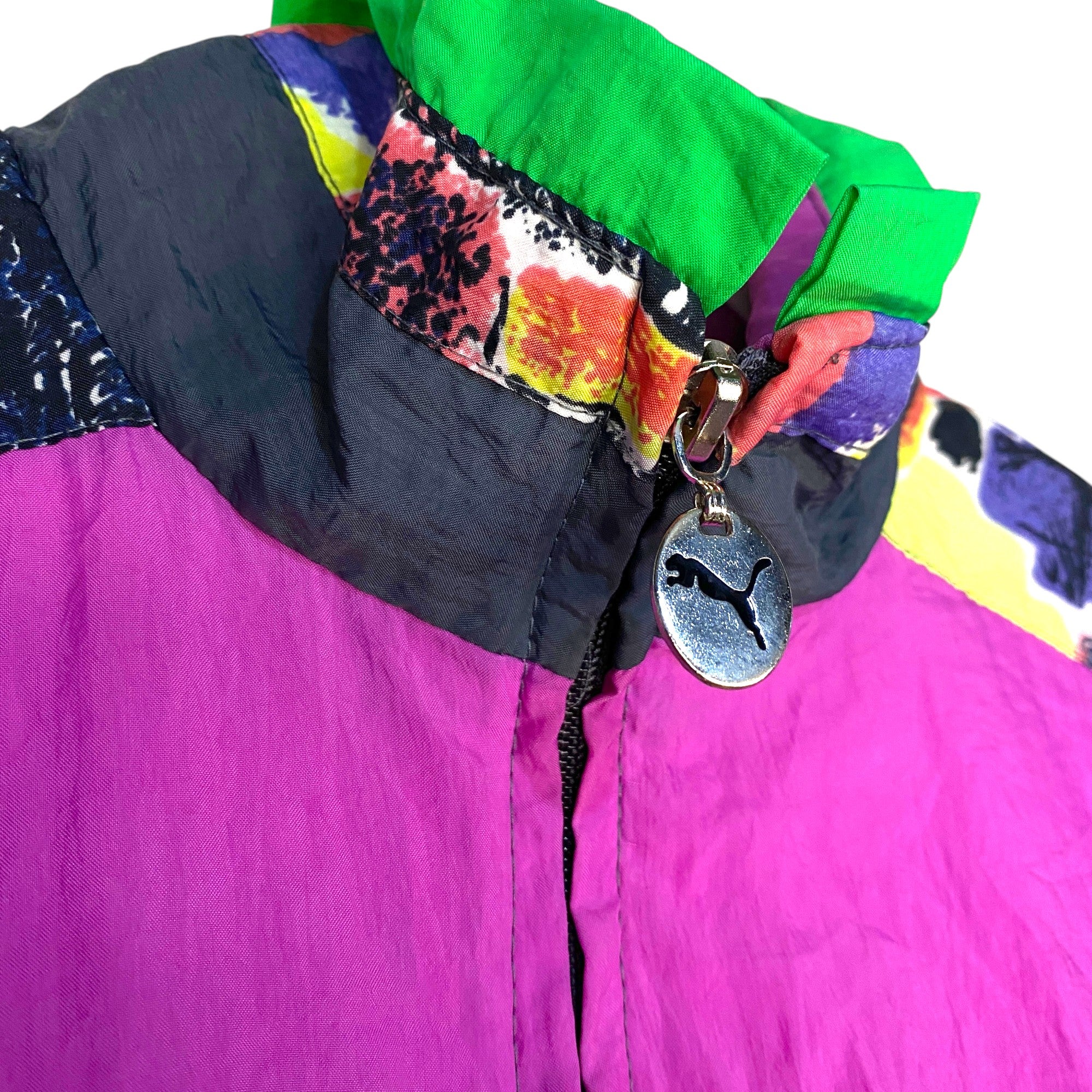CHAQUETA PUMA MULTICOLOR 90s PSICODÉLICA