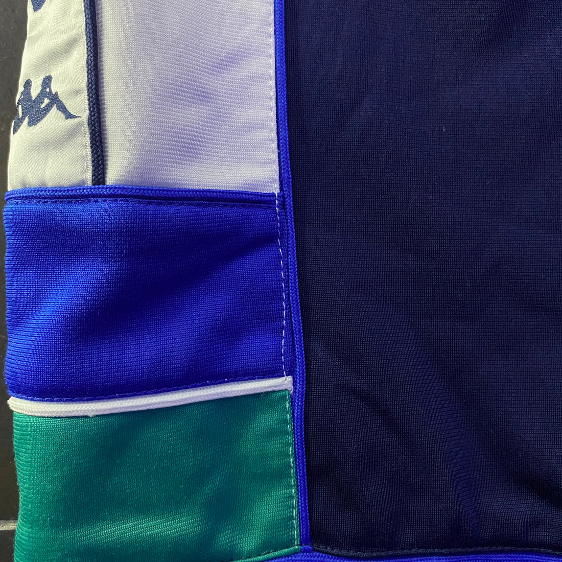 Pantalón Chándal Kappa Banda Omini Paneles Azul Marino