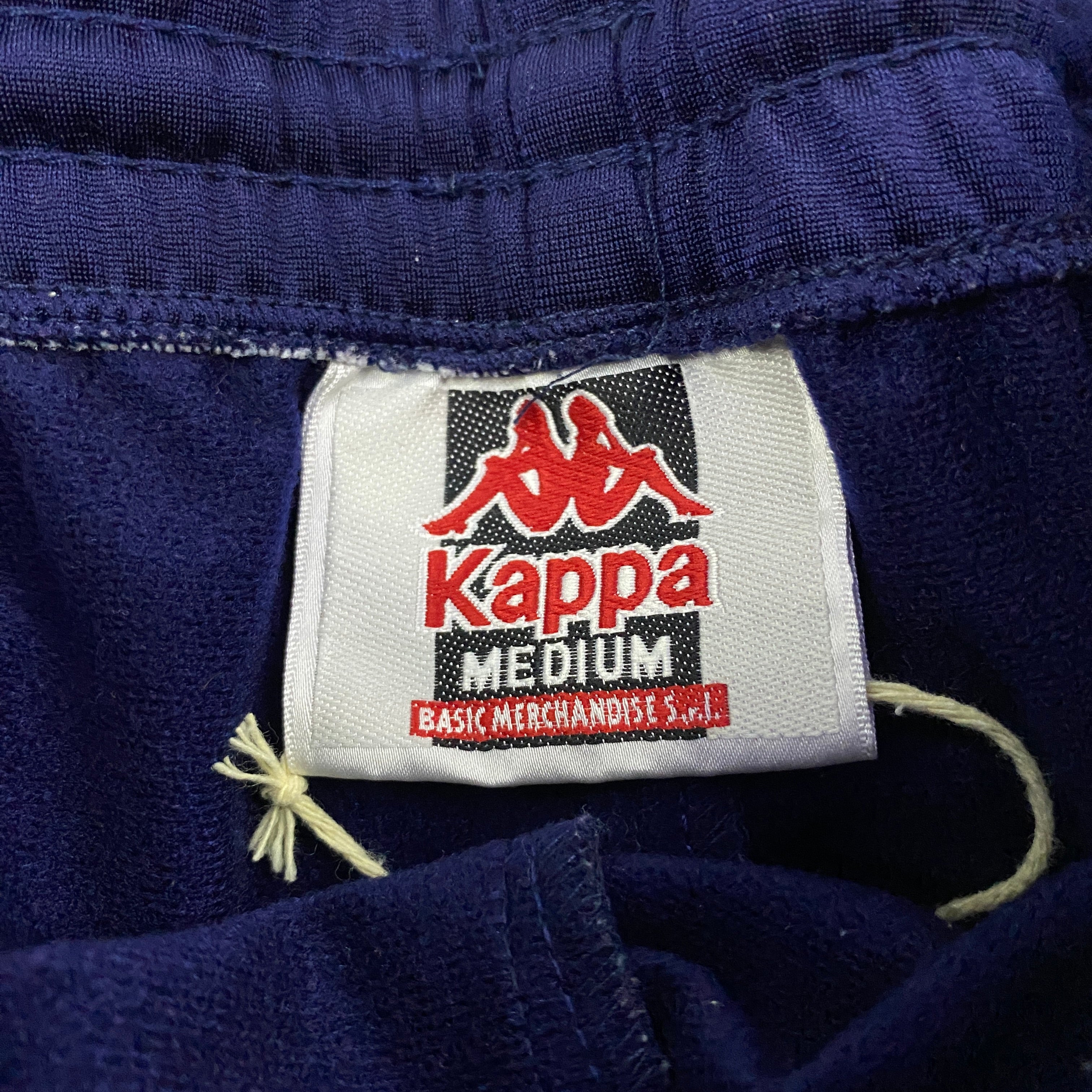 Pantalón Chándal Kappa Banda Omini Paneles Azul Marino