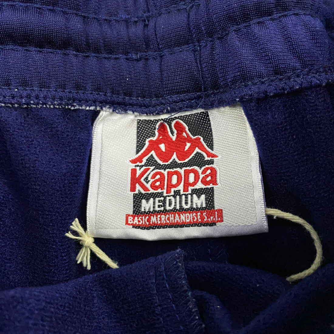 Pantalón Chándal Kappa Banda Omini Paneles Azul Marino