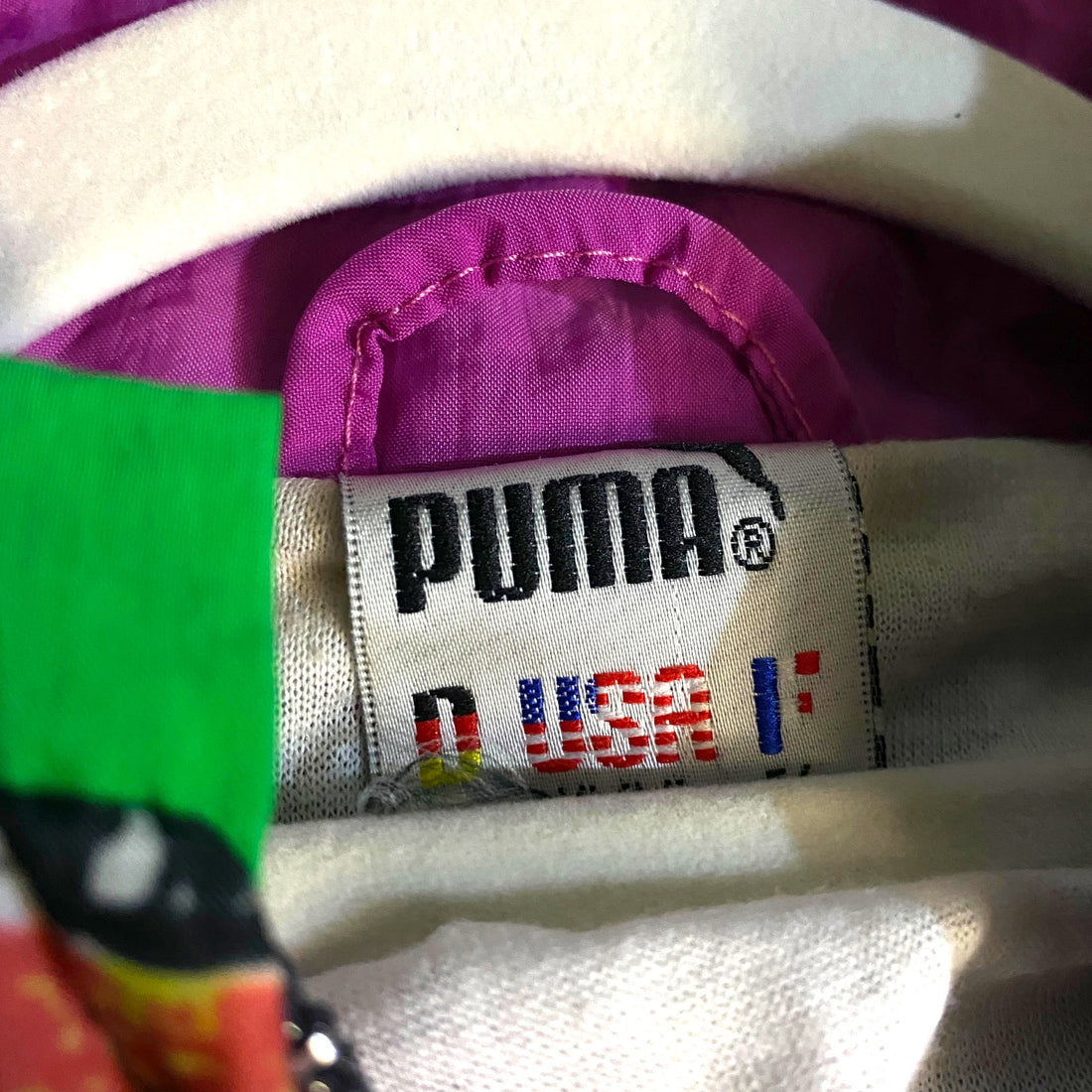 CHAQUETA PUMA MULTICOLOR 90s PSICODÉLICA