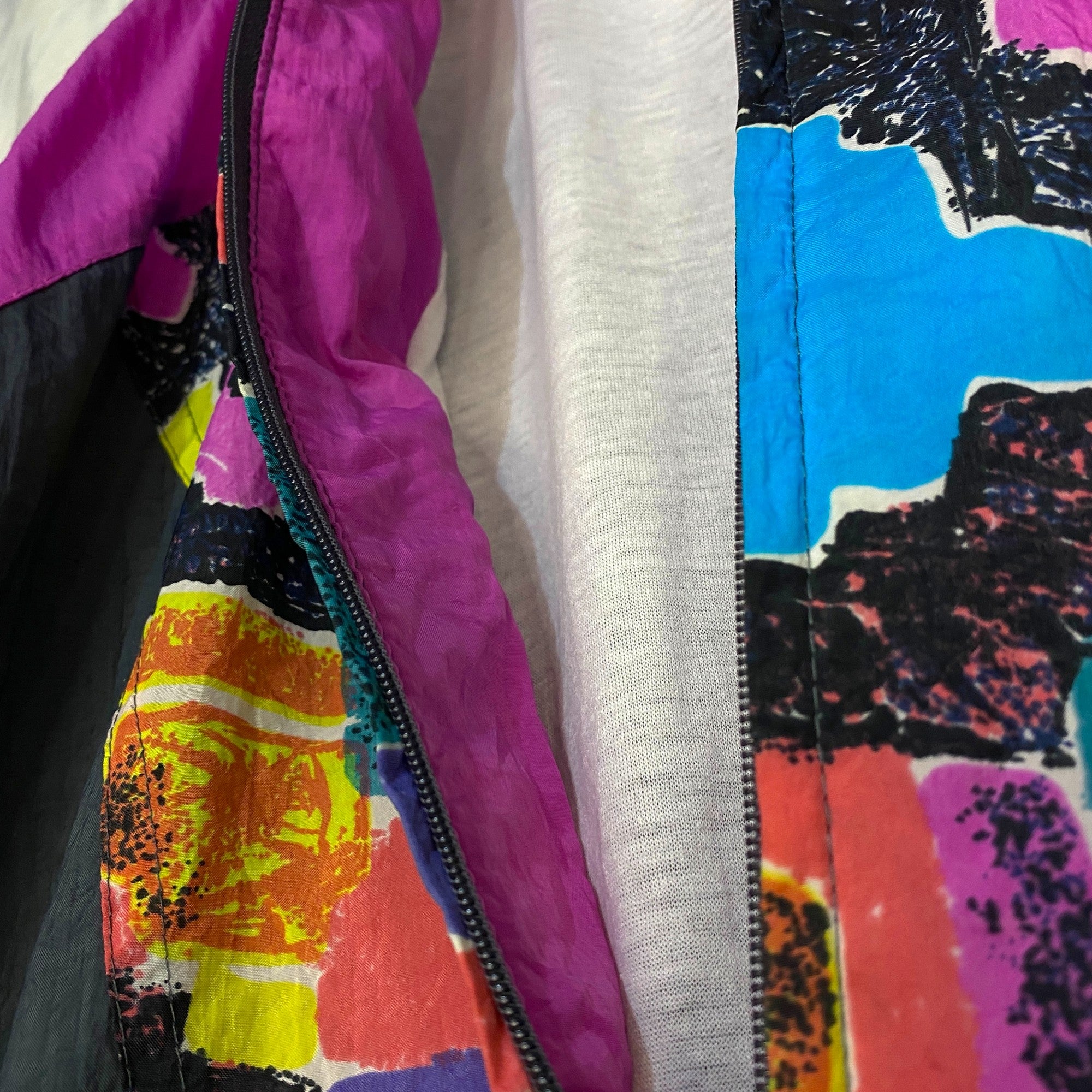 CHAQUETA PUMA MULTICOLOR 90s PSICODÉLICA