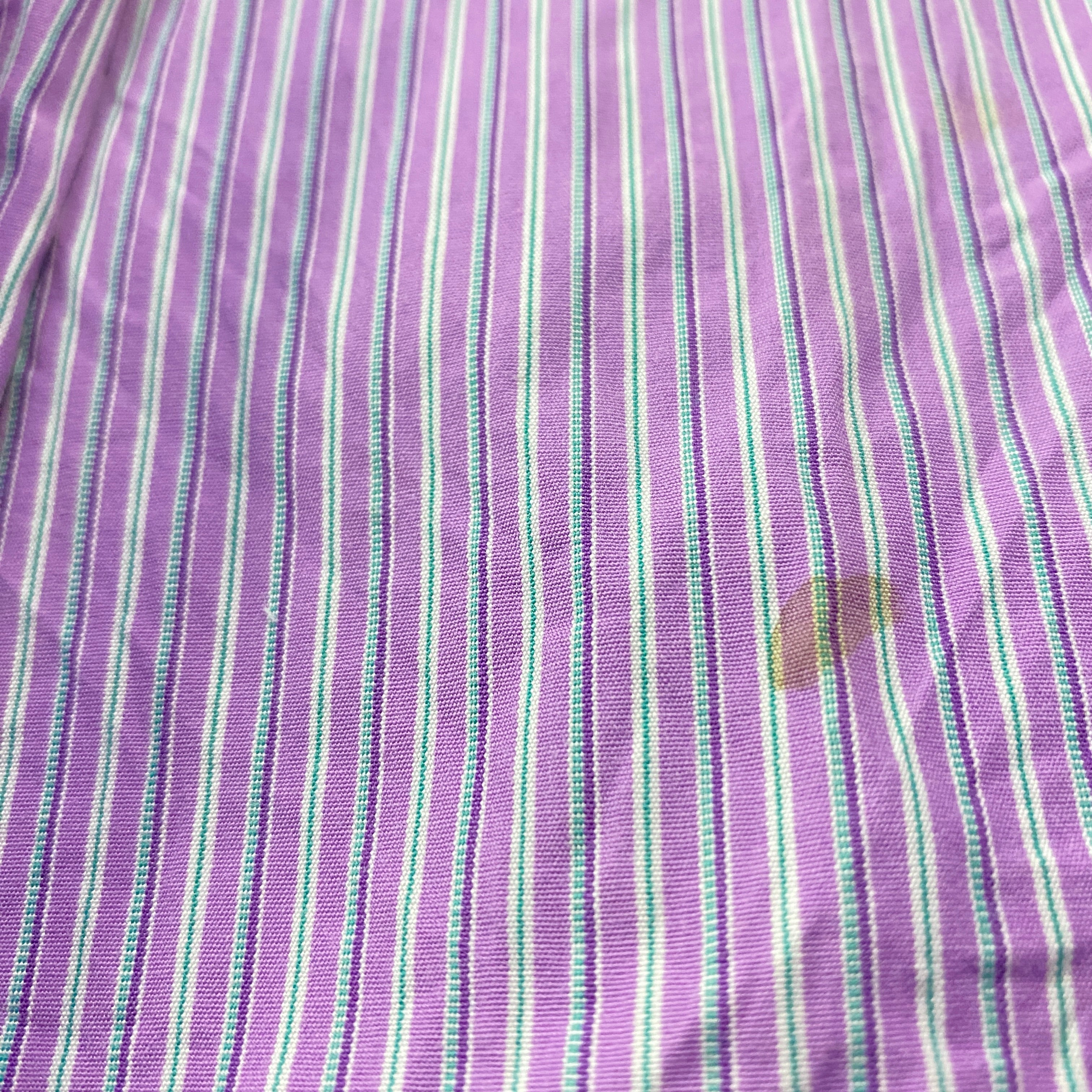 Camisa Ralph Lauren rayas lila - etiqueta