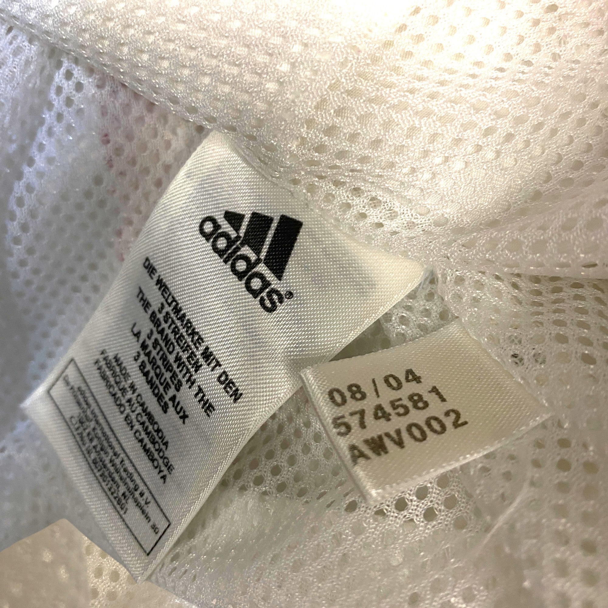 CHAQUETA ADIDAS BLANCA