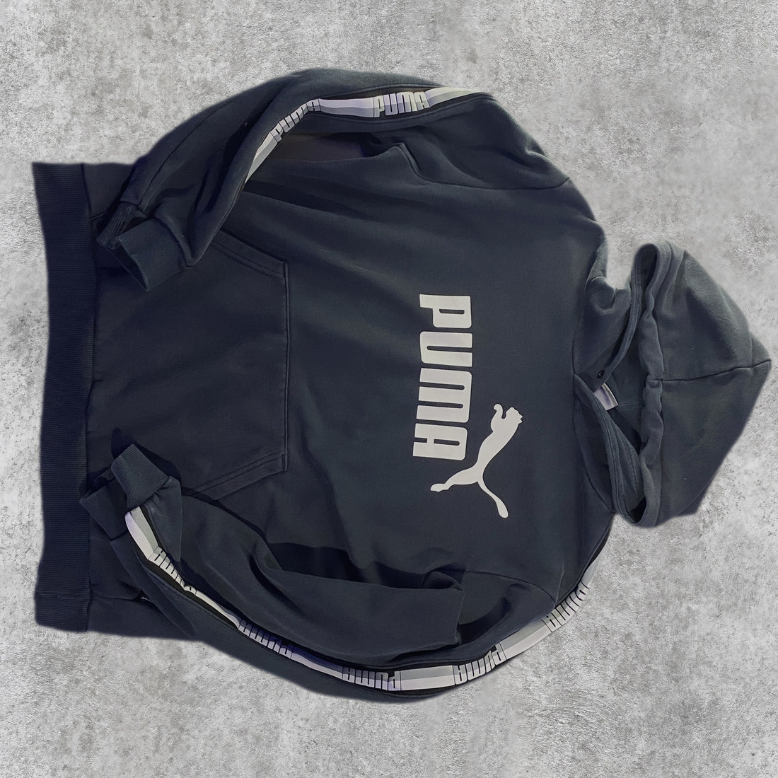 Sudadera Puma con Capucha Azul Marino