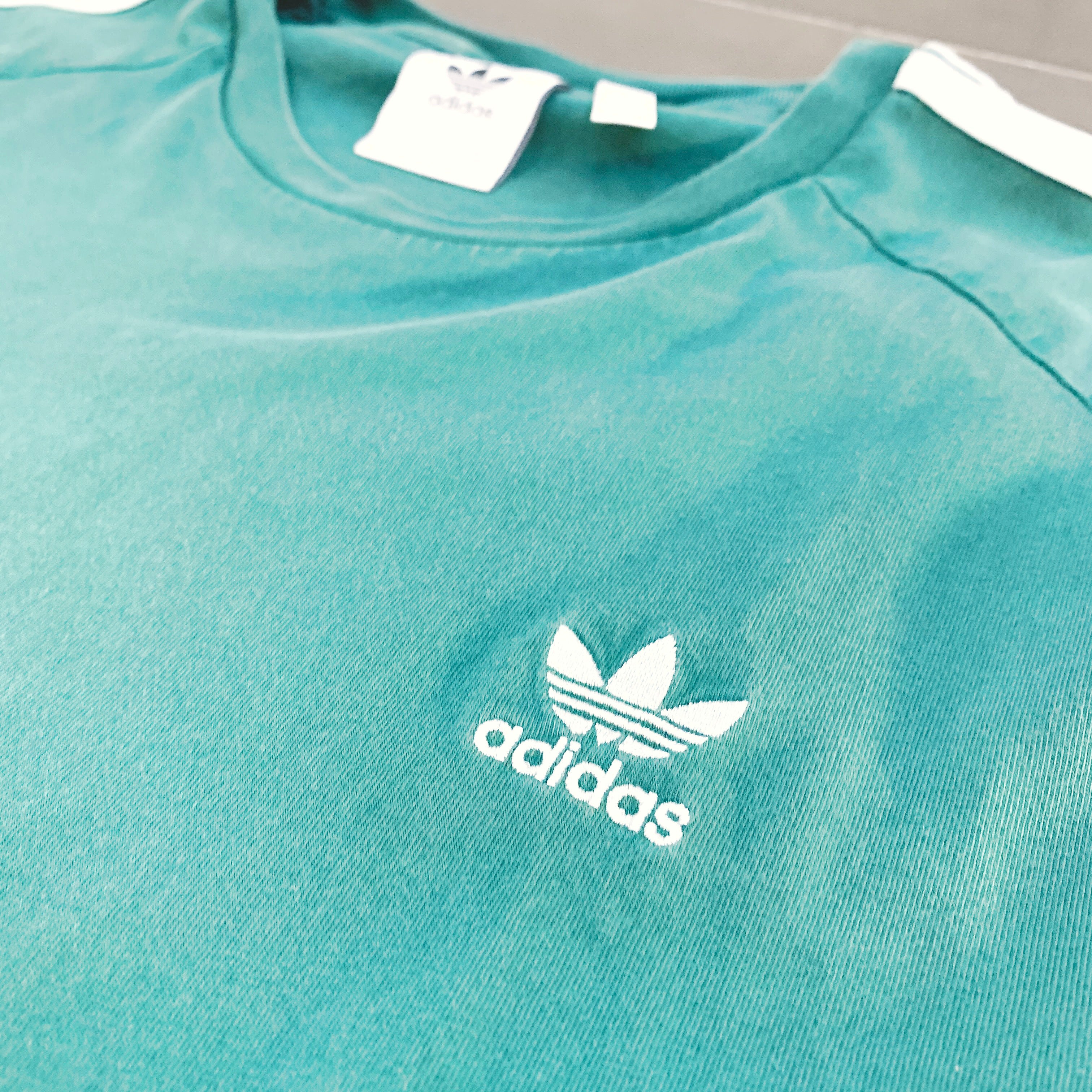 Camiseta Adidas Originals "3-Stripes" Trébol Verde