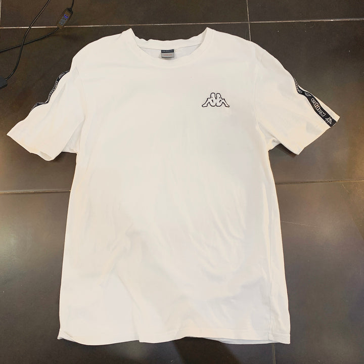 Camiseta Kappa 222 Banda blanca - frontal