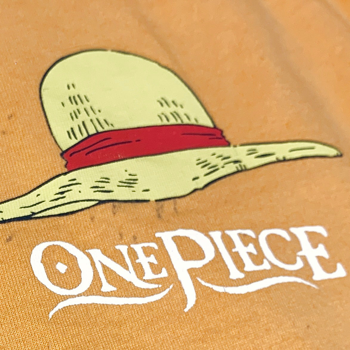 One Piece - detalle sombrero de paja