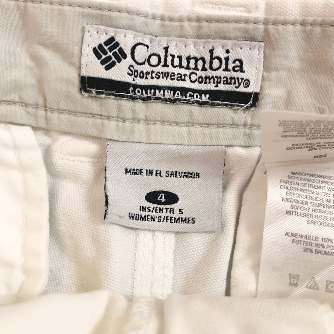 Pantalón Corto Columbia Sportswear Beige