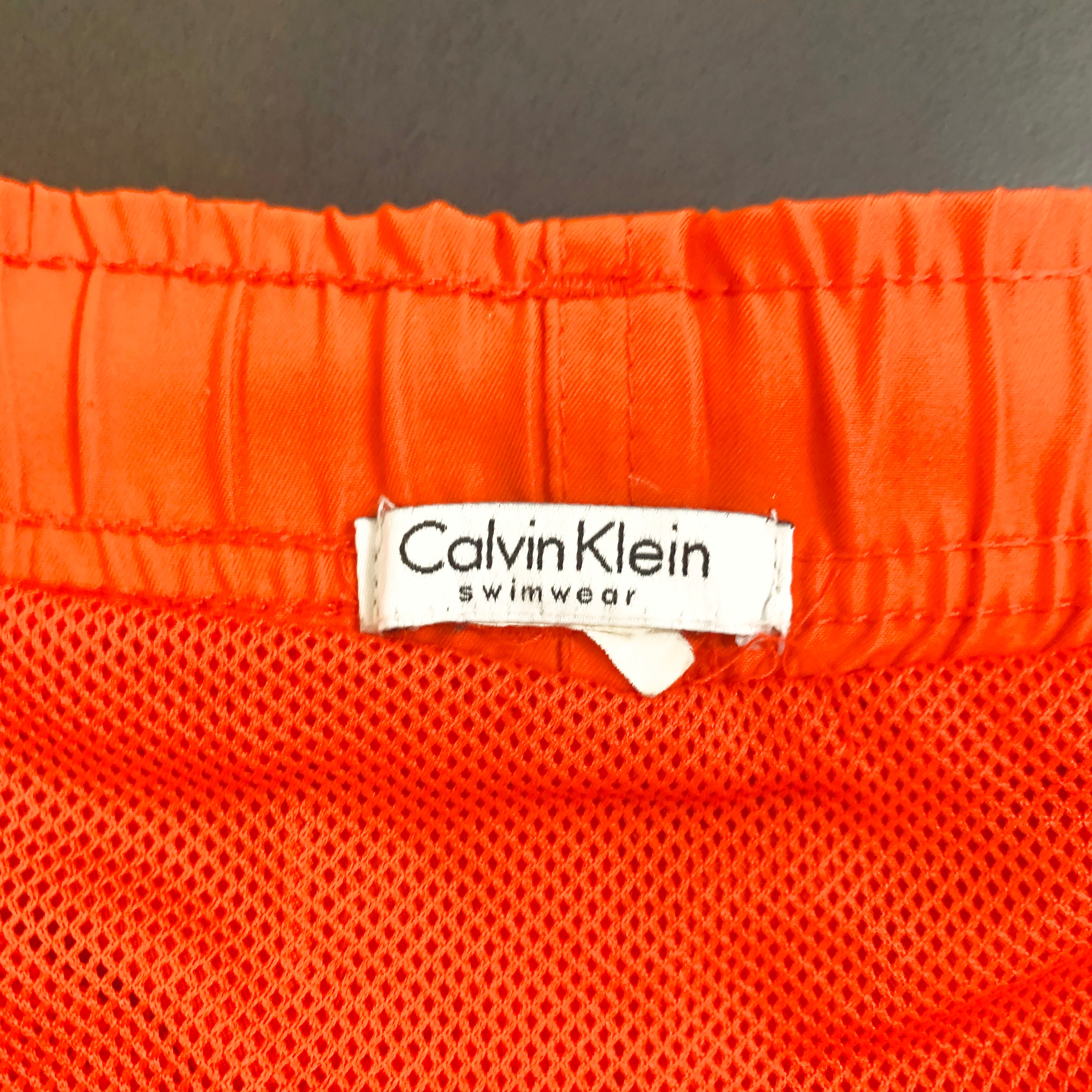 Bañador Calvin Klein Vintage Naranja