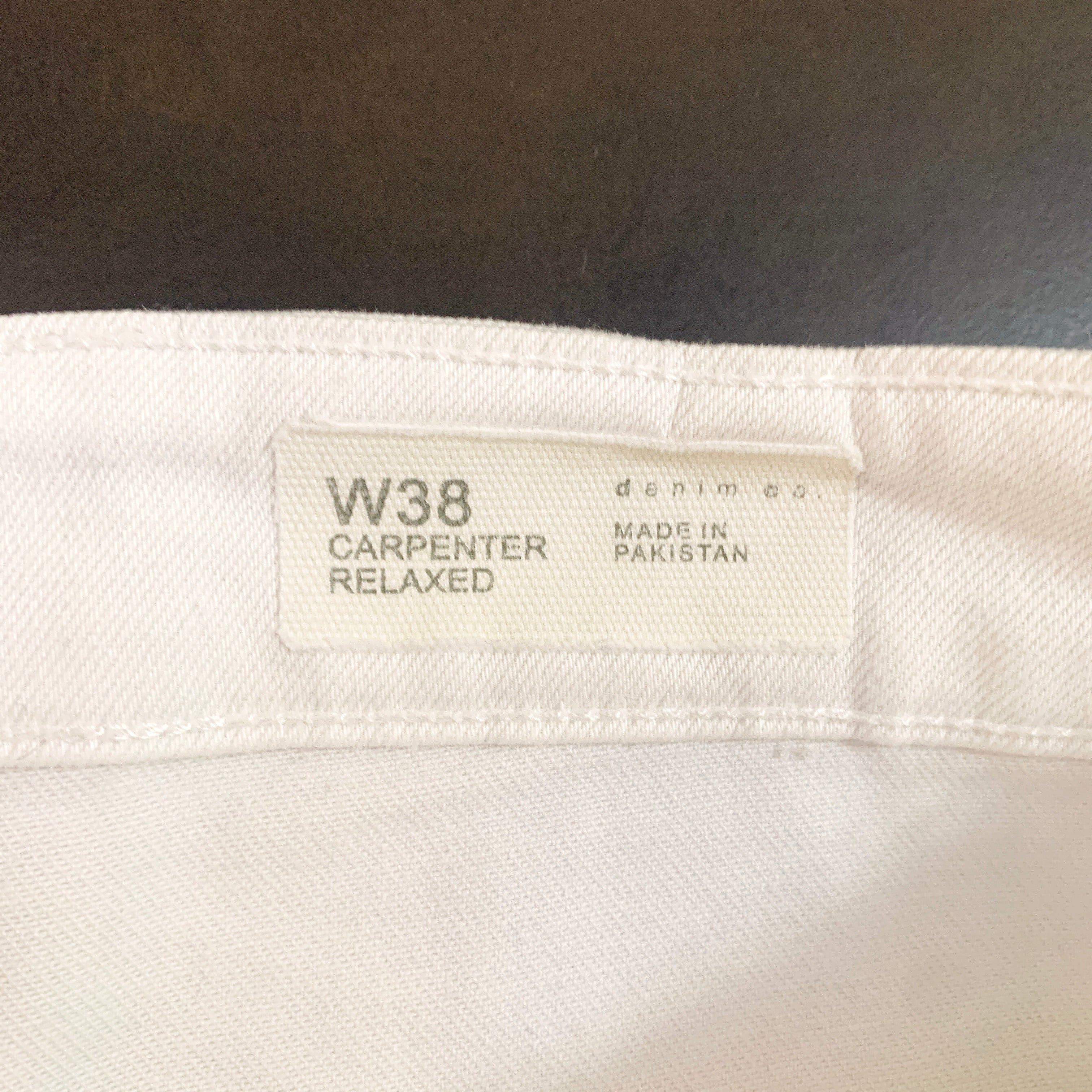 Pantalón Corto Carpenter Blanco W38